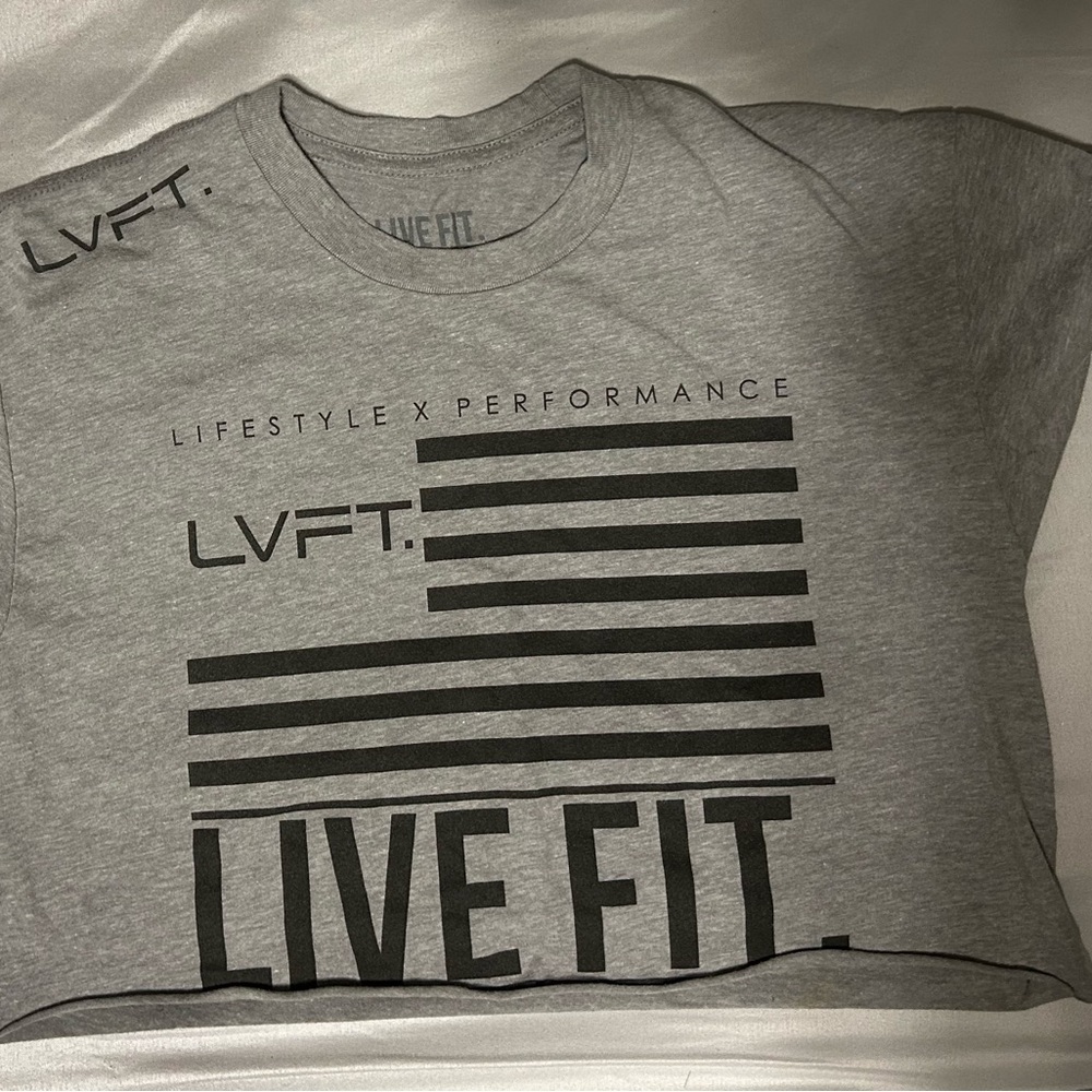 Gray Women's Crop Top